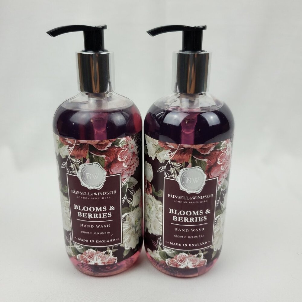 2X Russell & Windsor Blooms & Berries Hand Wash 16.9oz Each